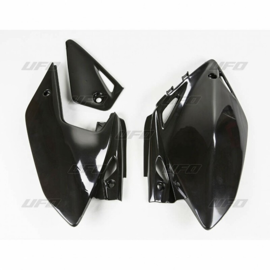 Plaques latérales - Noir - UFO Honda 450 CRF X 2005-2016
