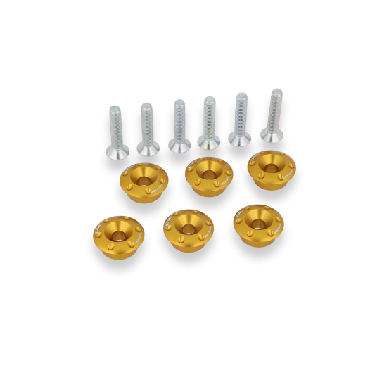Kit de 6 coupelles de ressort d'embrayage à tête sphérique H4.1 + visserie CNC RACING - DUCATI 1098 / 1198