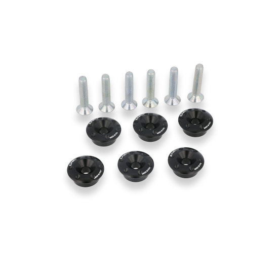 Kit de 6 coupelles de ressort d'embrayage à tête sphérique H6 + visserie CNC RACING - DUCATI
