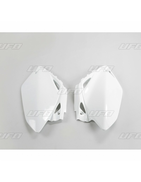 Plaques latérales - Blanc - UFO Honda 450 CRF R 2007-2008