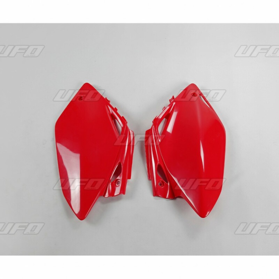 Plaques latérales - Rouge - UFO Honda 450 CRF R 2007-2008