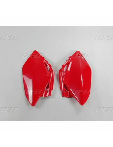 Plaques latérales - Rouge - UFO Honda 450 CRF R 2007-2008