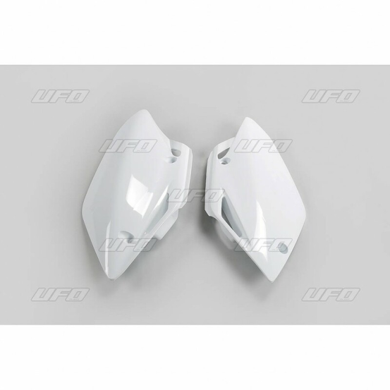 Plaques latérales - Blanc - UFO 150 CRF 2007-2013