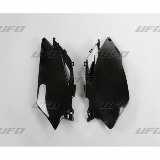 Plaques latérales - Noir - UFO Honda 250 CRF R 2010 / 450 CRF R 2009-2010
