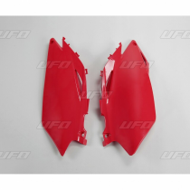 Plaques latérales - Rouge - UFO Honda 250 CRF R 2010 / 450 CRF R 2009-2010