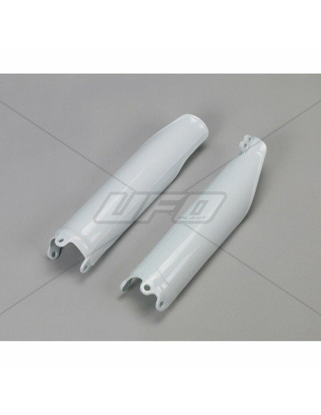 Protections de fourche - Blanc - UFO Honda 250 CRF R 2014-2018 / 450 CRF R 2009-2018 / RX 2017-2018