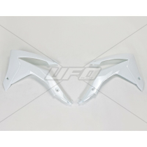 Ouies de radiateur - Blanc - UFO Honda 250 CRF 2014-2016 / 450 CRF 2013-2016