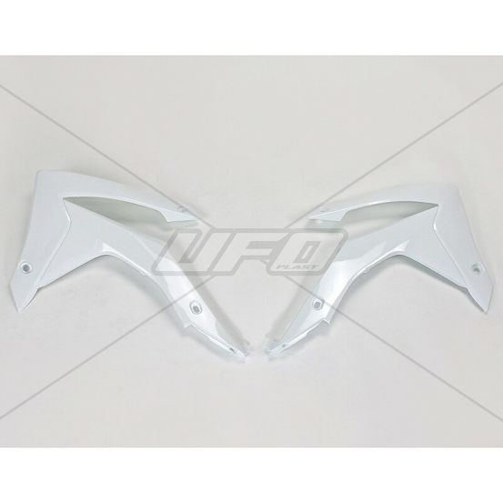 Ouies de radiateur - Blanc - UFO Honda 250 CRF 2014-2016 / 450 CRF 2013-2016