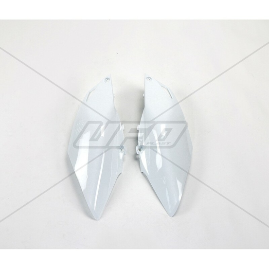 Plaques latérales - Blanc - UFO Honda 250 CRF R 2014-2016 / 450 CRF R 2013-2016