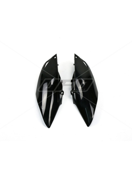 Plaques latérales - Noir - UFO Honda 250 CRF R 2014-2016 / 450 CRF R 2013-2016