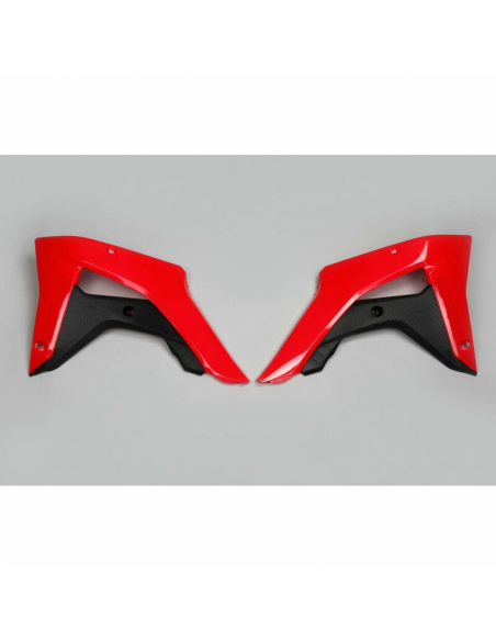 Ouies de Radiateur - Noir Rouge - UFO Honda 450 CRF RX 2017