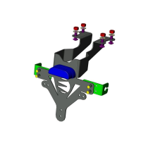 Support Plaque Moto Yamaha 850 MT-09 2013-2016 1000 MT-10 2014-2017