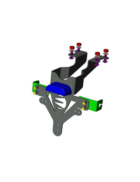 Support Plaque Moto Yamaha 850 MT-09 2013-2016 1000 MT-10 2014-2017
