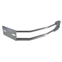 Support Plaque Moto Ras de Roue Universel Acier
