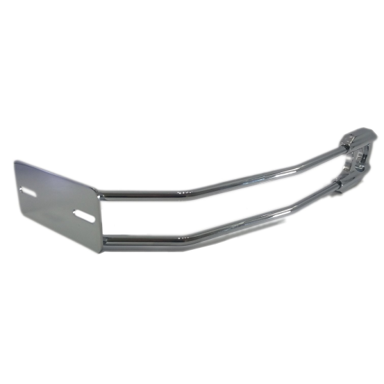 Support Plaque Moto Ras de Roue Universel Acier