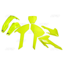 Plaque avant - Jaune Fluo - UFO Honda 450 CRF R/RX 2017