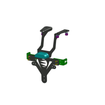 Support Plaque Moto Honda 750 NC Integra 2016-2017