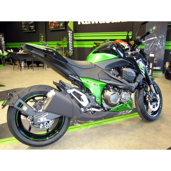 Support Plaque Moto Ras de Roue Kawasaki Z 750 2007-2012 Z 800 2013-2016