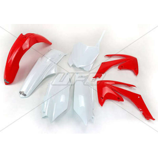 Kit Plastiques - Origine - UFO Honda 250 CRF R 2011-2013 / 450 CRF R 2011-2012