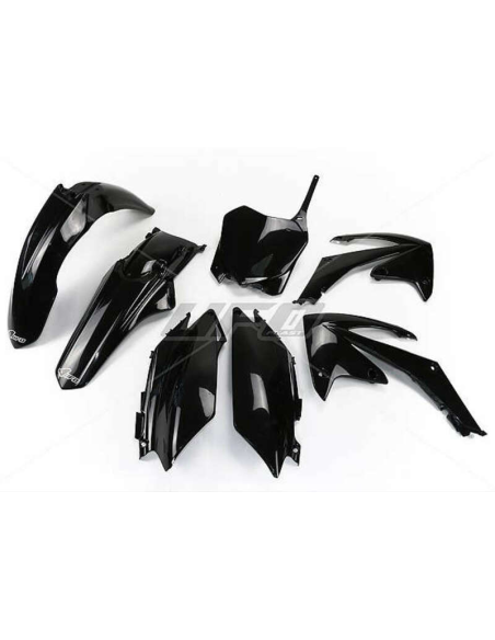Kit Plastiques - Noir - UFO Honda 250 CRF R 2011-2013 / 450 CRF R 2011-2012