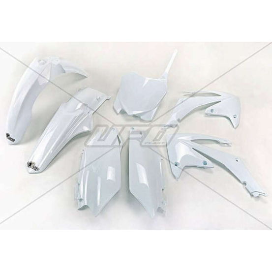 Kit Plastiques - Blanc - UFO Honda 250 CRF R 2011-2013 / 450 CRF R 2011-2012