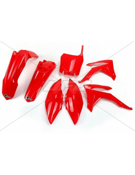 Kit Plastiques - Rouge - UFO Honda 250 CRF 2014-2016 / 450 CRF 2013-2016