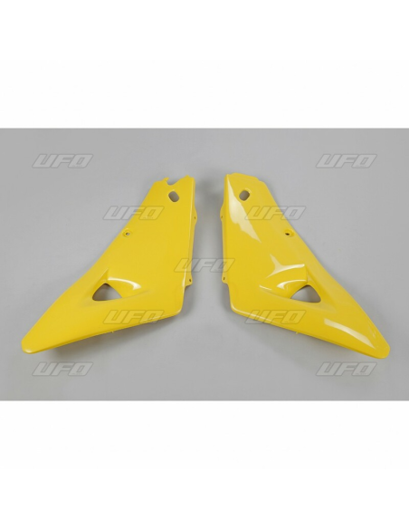 Ouies de radiateur supérieures - Jaune - UFO HUSQVARNA CR/WR 2000-2005