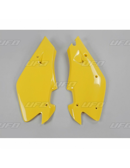 Plaques latérales - Jaune - UFO HUSQVARNA 125 250 360 CR/WR 2000-2004