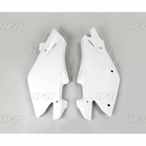 Plaques latérales - Blanc - UFO HUSQVARNA 125 250 CR/WR 2005