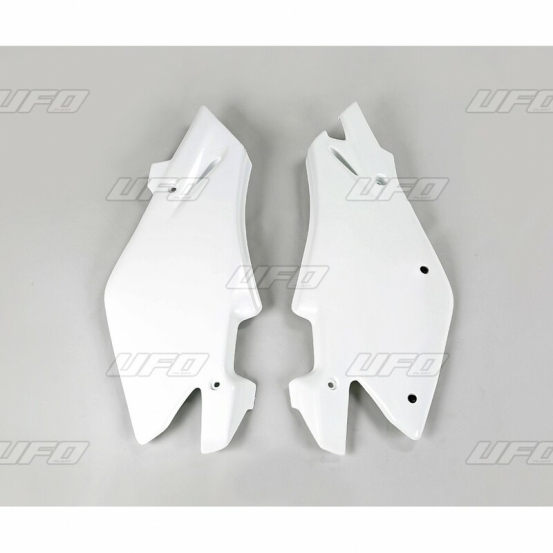 Plaques latérales - Blanc - UFO HUSQVARNA 125 250 CR/WR 2005