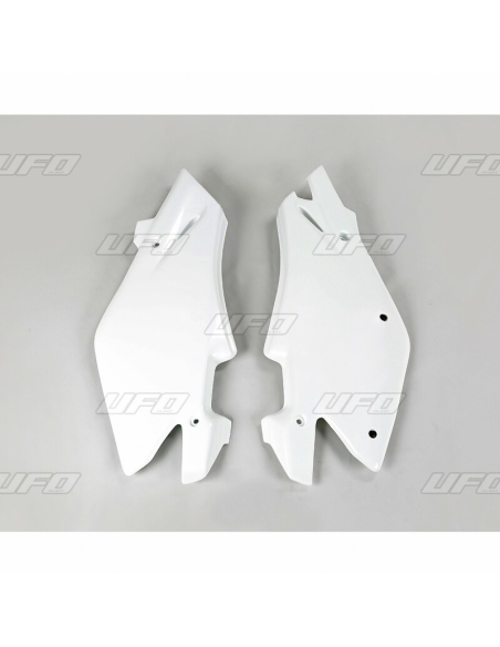 Plaques latérales - Blanc - UFO HUSQVARNA 125 250 CR/WR 2005