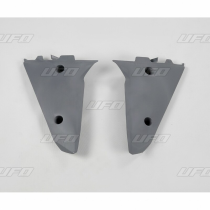 Ouies de radiateur inférieures - Gris - UFO HUSQVARNA 250 450 TC TE 2005-2007 / 510 610 TE 2005-2007