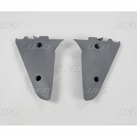 Ouies de radiateur inférieures - Gris - UFO HUSQVARNA 250 450 TC TE 2005-2007 / 510 610 TE 2005-2007