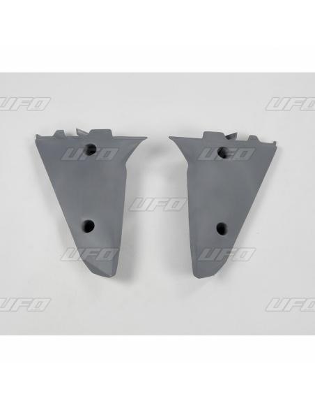 Ouies de radiateur inférieures - Gris - UFO HUSQVARNA 250 450 TC TE 2005-2007 / 510 610 TE 2005-2007