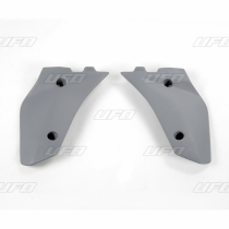 Ouies de radiateur inférieures - Gris - UFO HUSQVARNA 125 CR WR 2006-2008 / 250 CR WR 2006-2013 / 300 WR 2009-2013