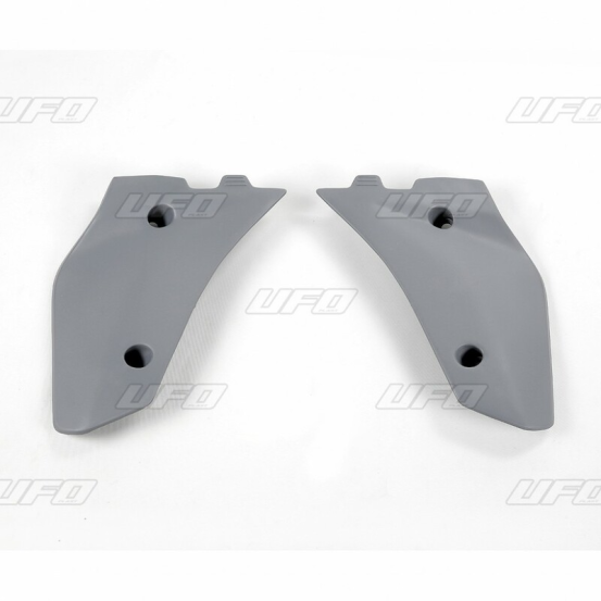 Ouies de radiateur inférieures - Gris - UFO HUSQVARNA 125 CR WR 2006-2008 / 250 CR WR 2006-2013 / 300 WR 2009-2013