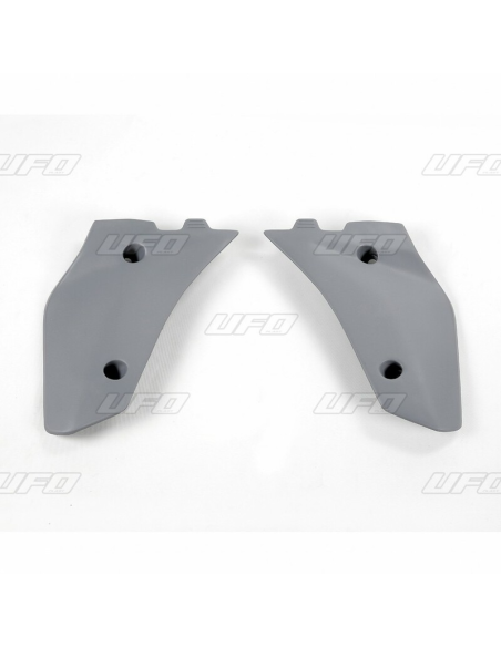 Ouies de radiateur inférieures - Gris - UFO HUSQVARNA 125 CR WR 2006-2008 / 250 CR WR 2006-2013 / 300 WR 2009-2013