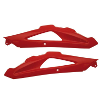 Ouies de radiateur supérieures - Rouge - UFO HUSQVARNA 250 TC TE 2008 / 450 TC TE 2008-2010 / 510 610 TE 2008-2010
