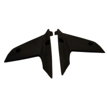 Ouies de radiateur inférieures - Noir - UFO HUSQVARNA 250 TC/TE 2008/ 450 TC TE 2008-2010 / 510 610 TE 2008-2010