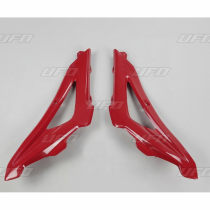 Ouïes de radiateur supérieures - Rouge - UFO HUSQVARNA 125 CR WR 2009-2013 / 250 TC TE 2009-2013 / 310 TC TE 2012-2013