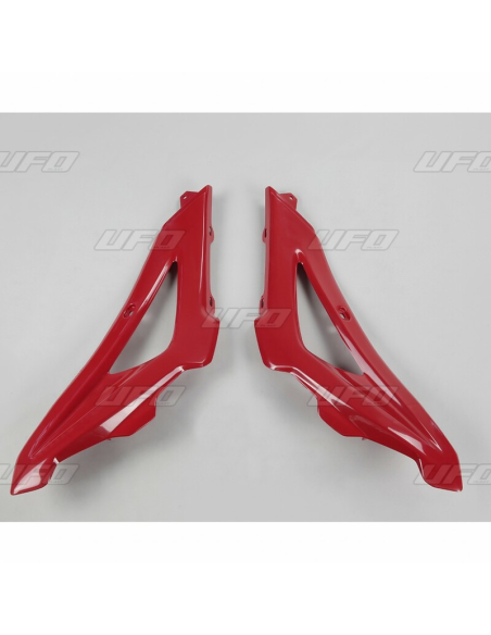 Ouïes de radiateur supérieures - Rouge - UFO HUSQVARNA 125 CR WR 2009-2013 / 250 TC TE 2009-2013 / 310 TC TE 2012-2013