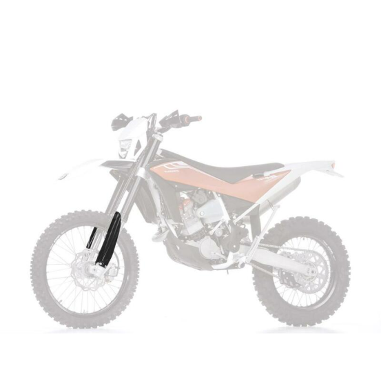 Protections de fourche - Noir - UFO HUSQVARNA 449 511 TE 2011-2013