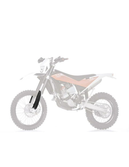 Protections de fourche - Noir - UFO HUSQVARNA 449 511 TE 2011-2013