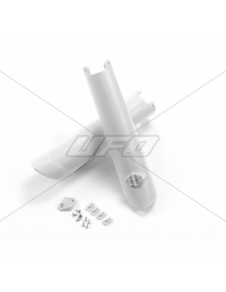 Protections de fourche - Blanc - UFO Husqvarna TC FC 2015-2018 / TE FE 2016-2018