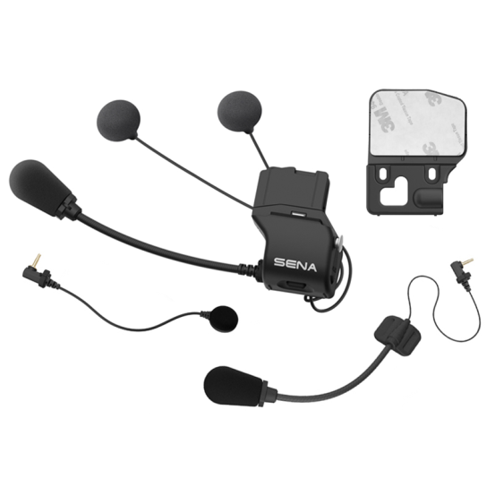Support de fixation complet pour intercom Sena 20S -30K - 50S + HP fins et micro
