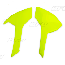 Plaques Latérale - Jaune Fluo - UFO Husqvarna TC FC 2016-2018 / TE FE 2017-2018