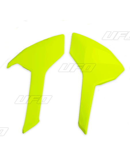 Plaques Latérale - Jaune Fluo - UFO Husqvarna TC FC 2016-2018 / TE FE 2017-2018