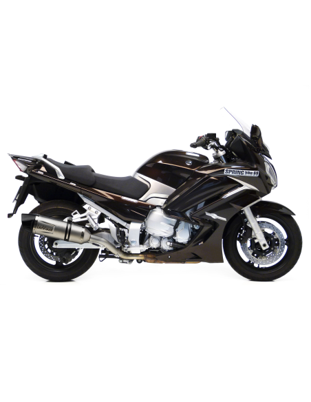 Paire de silencieux LEOVINCE LV ONE YAMAHA FJR 1300 A/AS 2001 - 2016 Inox