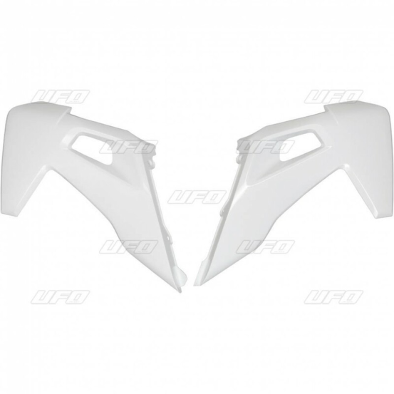Ouies de radiateurs - Blanc - UFO Husqvarna TC FC 2019-2022 / TE FE 2020-2023