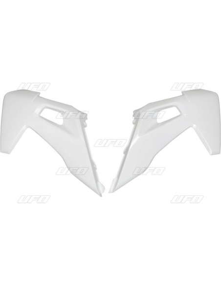 Ouies de radiateurs - Blanc - UFO Husqvarna TC FC 2019-2022 / TE FE 2020-2023